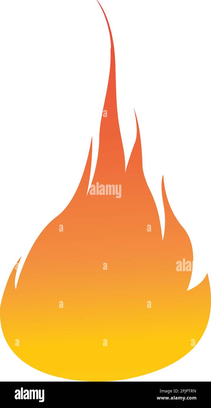 Fire flame vector illustration design template Stock Vector Image & Art ...