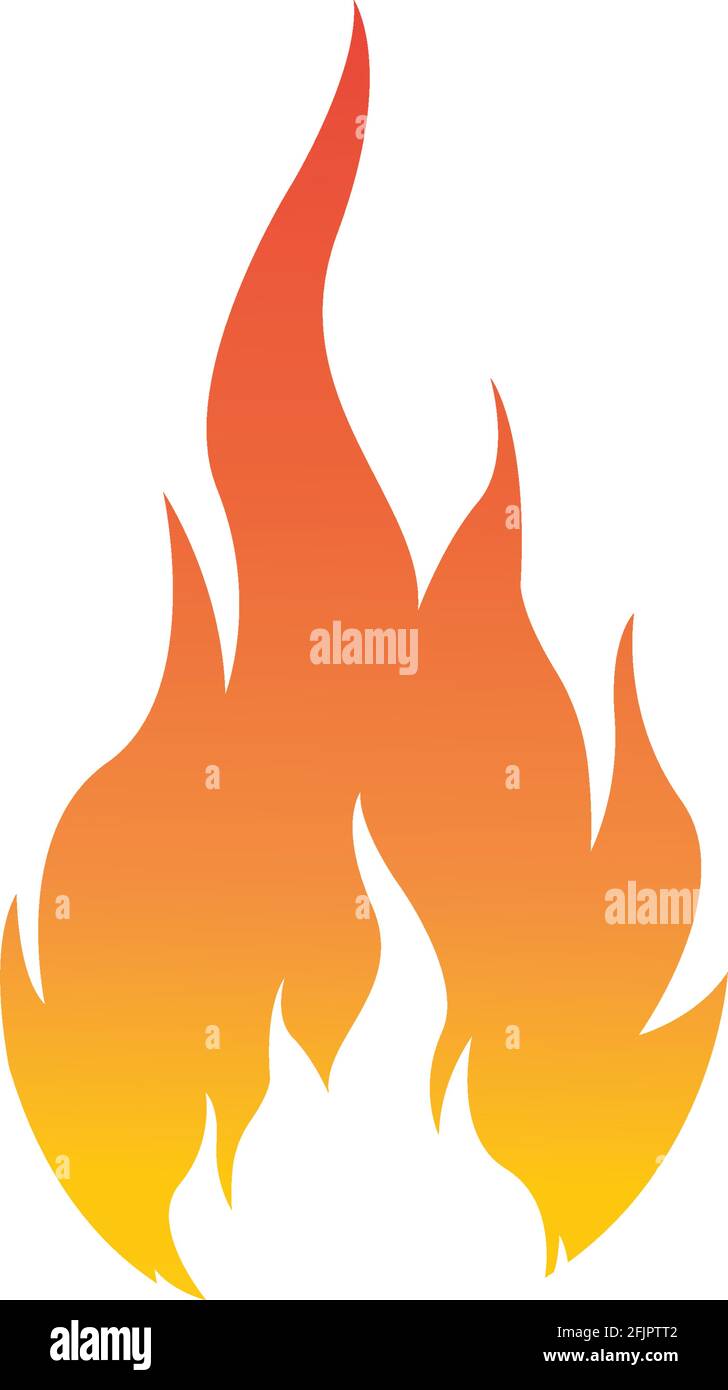 Fire flame vector illustration design template Stock Vector Image & Art ...