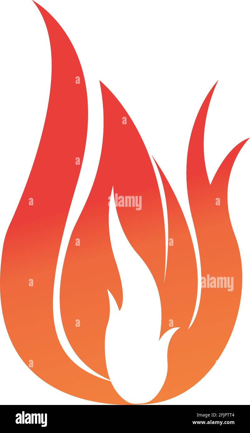 Fire flame vector illustration design template Stock Vector Image & Art ...