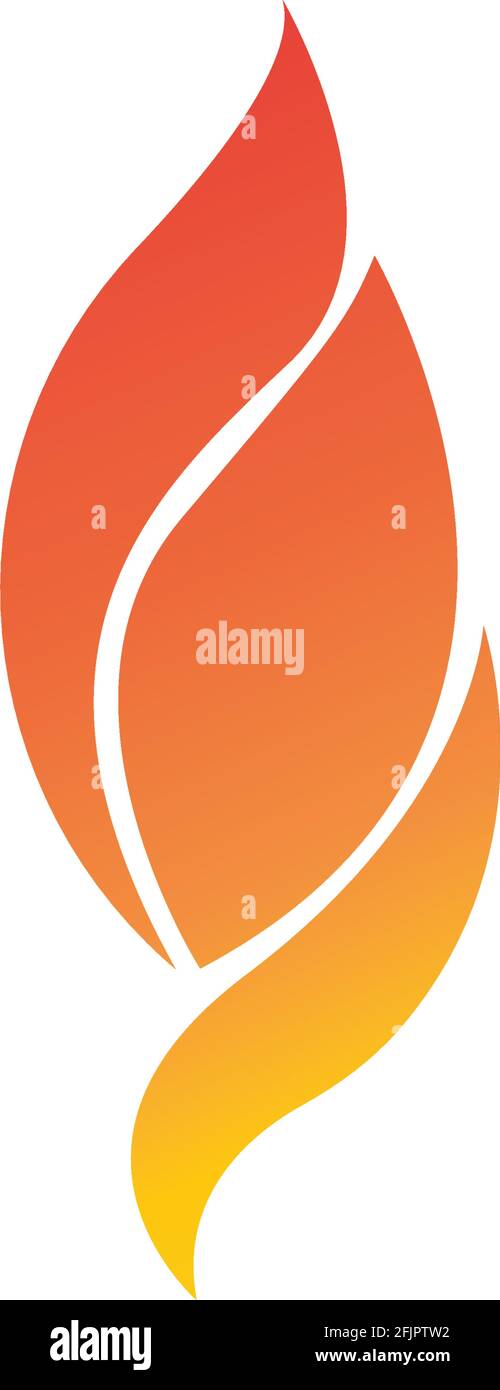 Fire flame vector illustration design template Stock Vector Image & Art ...