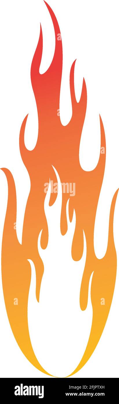 Fire flame vector illustration design template Stock Vector Image & Art ...