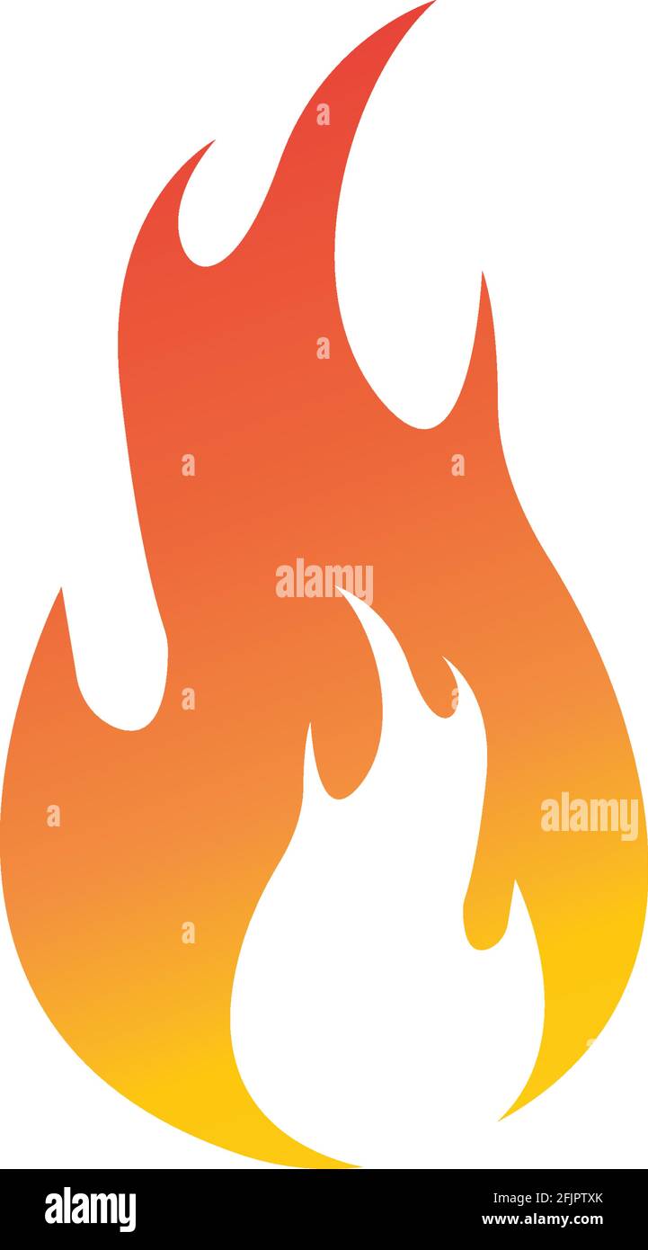 Fire flame vector illustration design template Stock Vector Image & Art ...