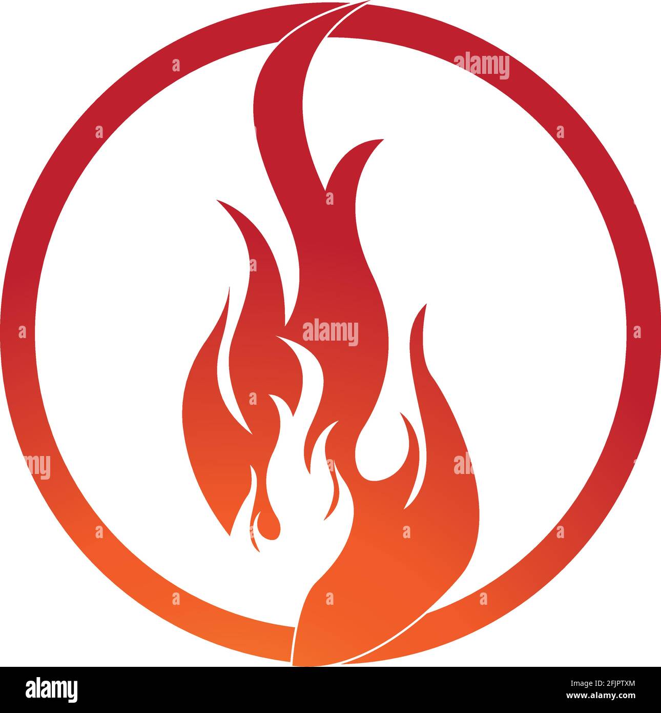 Fire flame vector illustration design template Stock Vector Image & Art ...