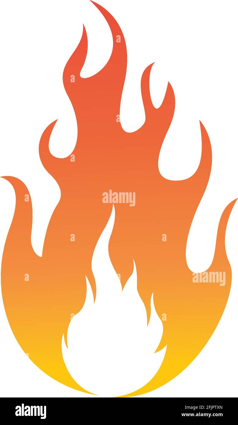 Fire flame vector illustration design template Stock Vector Image & Art ...