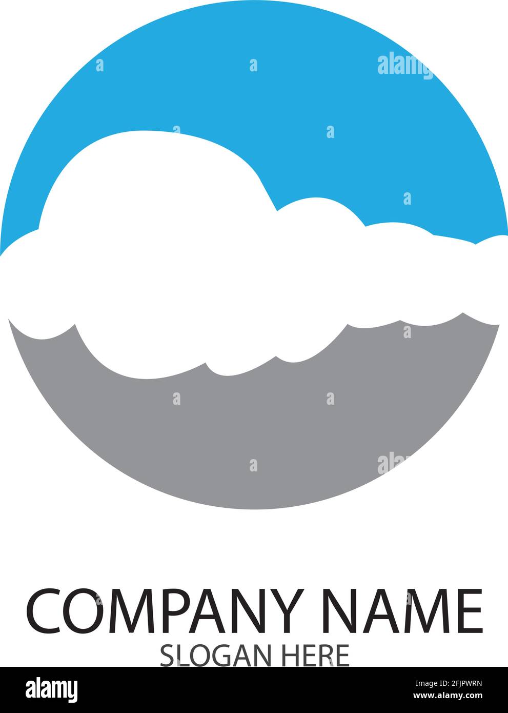 Cloud template vector icon illustration design Stock Vector Image & Art ...