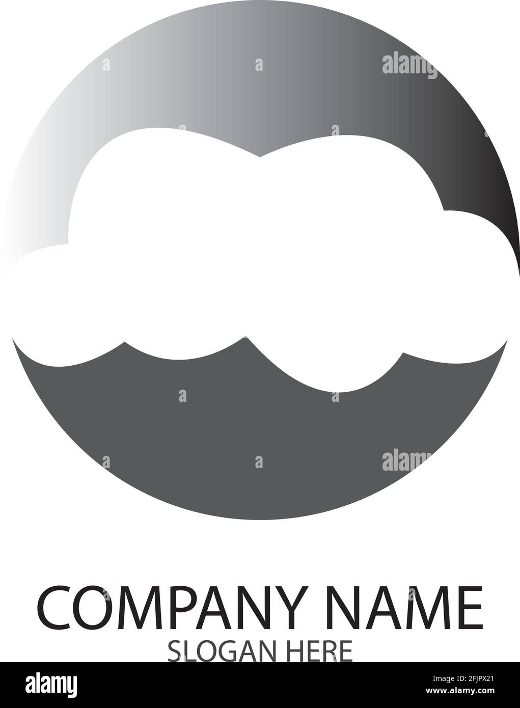Cloud template vector icon illustration design Stock Vector Image & Art ...