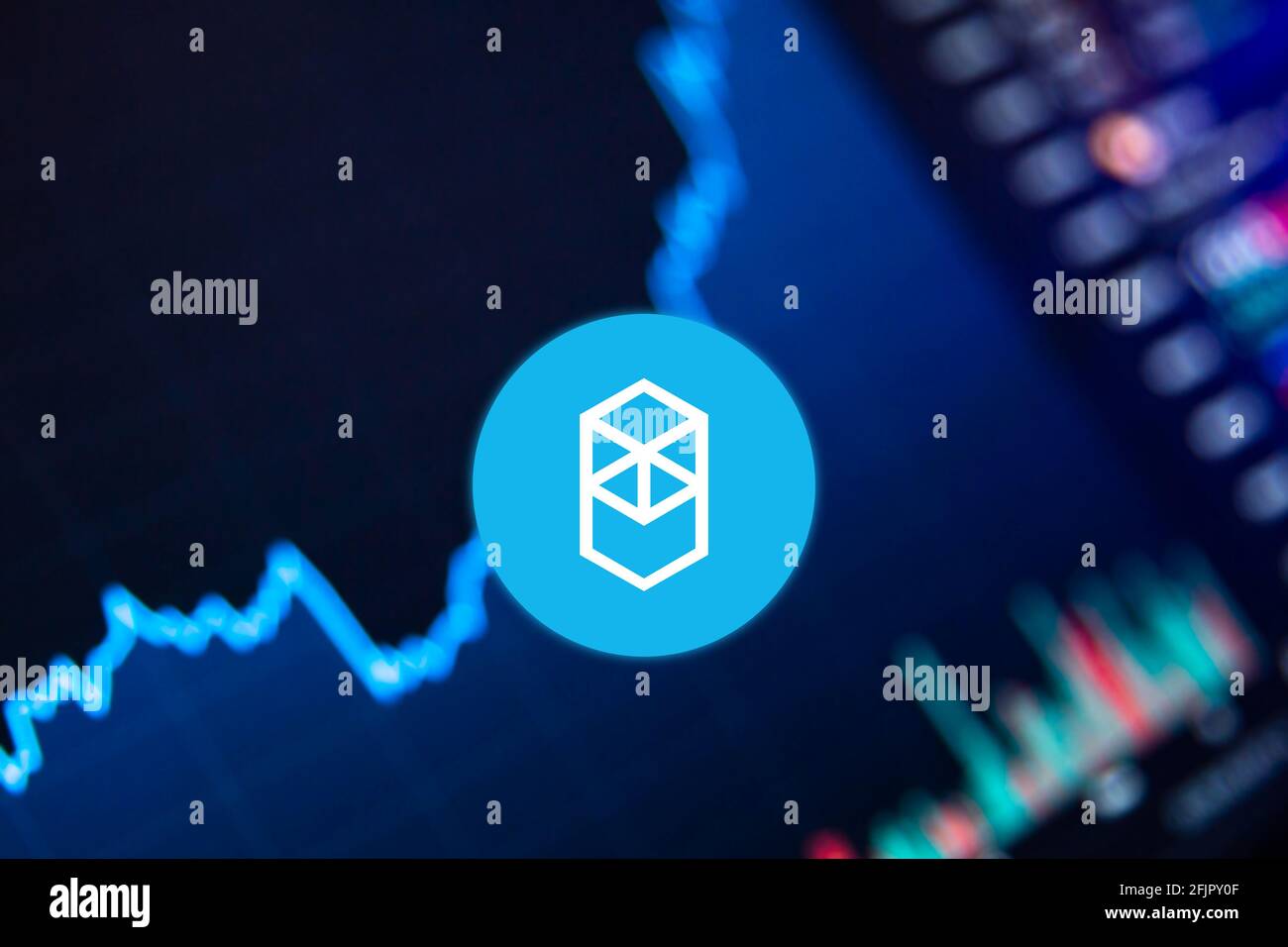 Golden Cryptocurrency of Fantom FTM Sign Isolated on a White Background  Stock Photo - Alamy