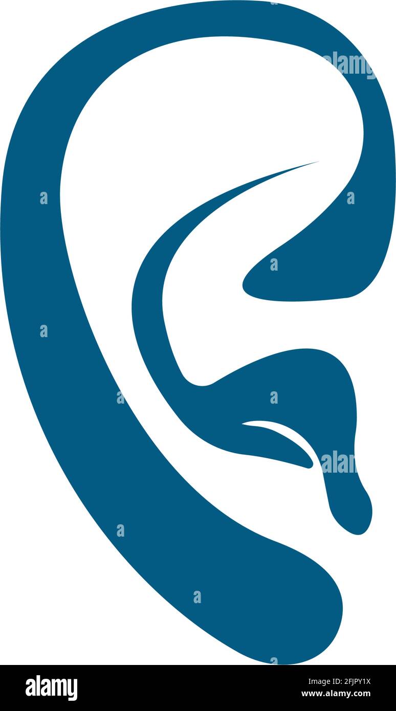 Hearing Logo Template vector icon design Stock Vector