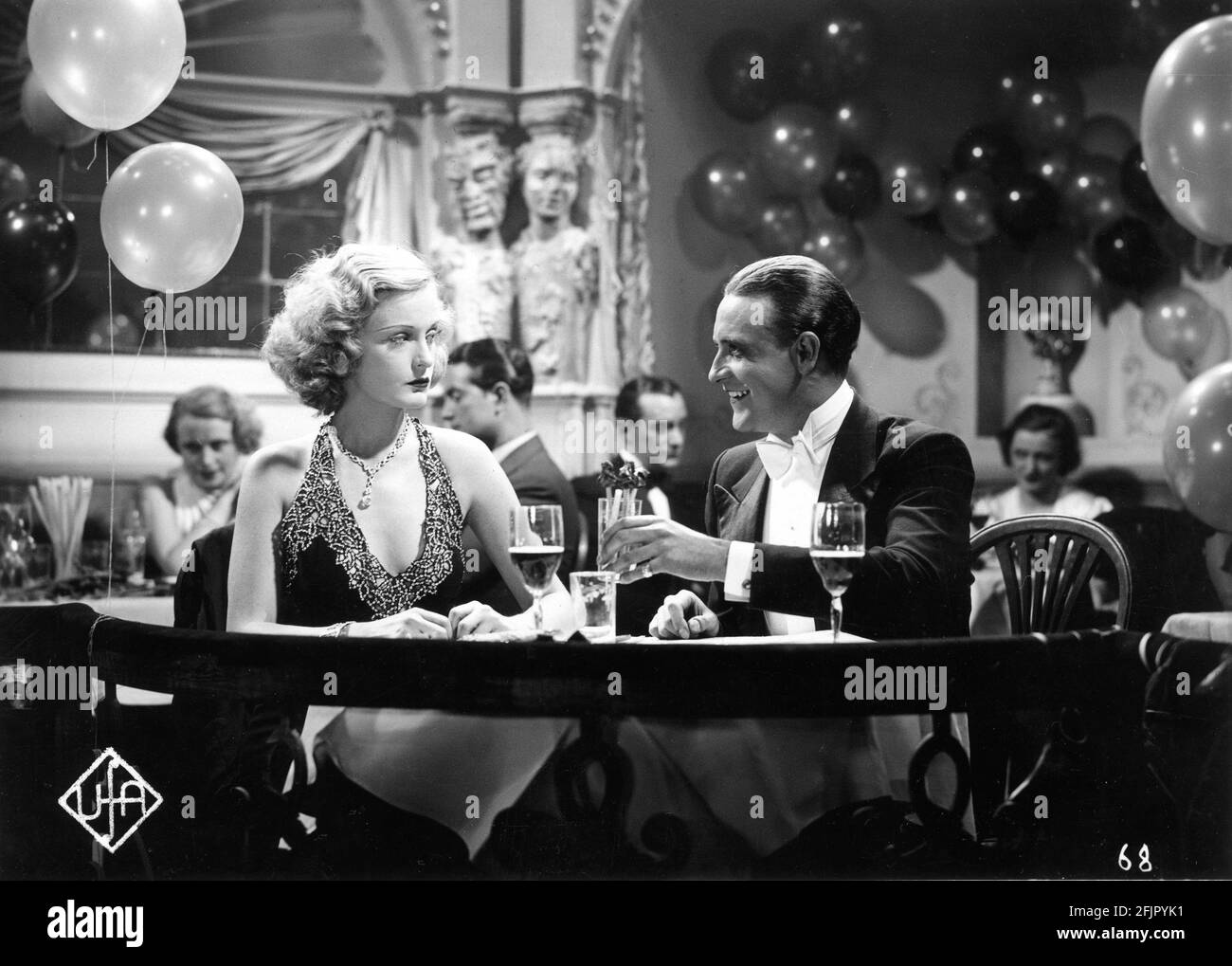 CAMILLA HORN and WILLY FRITSCH in DER FRECHDACHS aka THE CHEEKY DEVIL 1932 directors CARL BOESE and HEINZ HILLE play Louis Verneuil Universum Film (UFA) Stock Photo