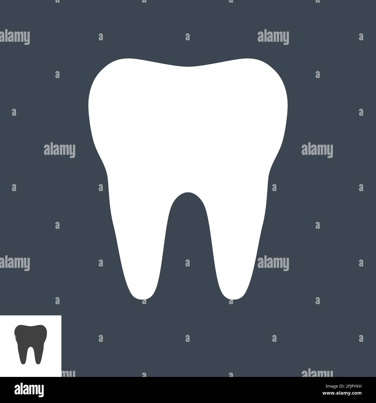 Tooth Vector Icon Stock Vector Image & Art - Alamy