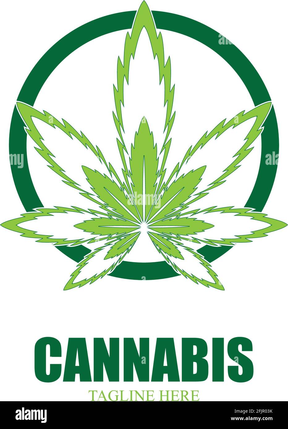 cannabis marijuana leaf icon vector Stock Vector Image & Art - Alamy