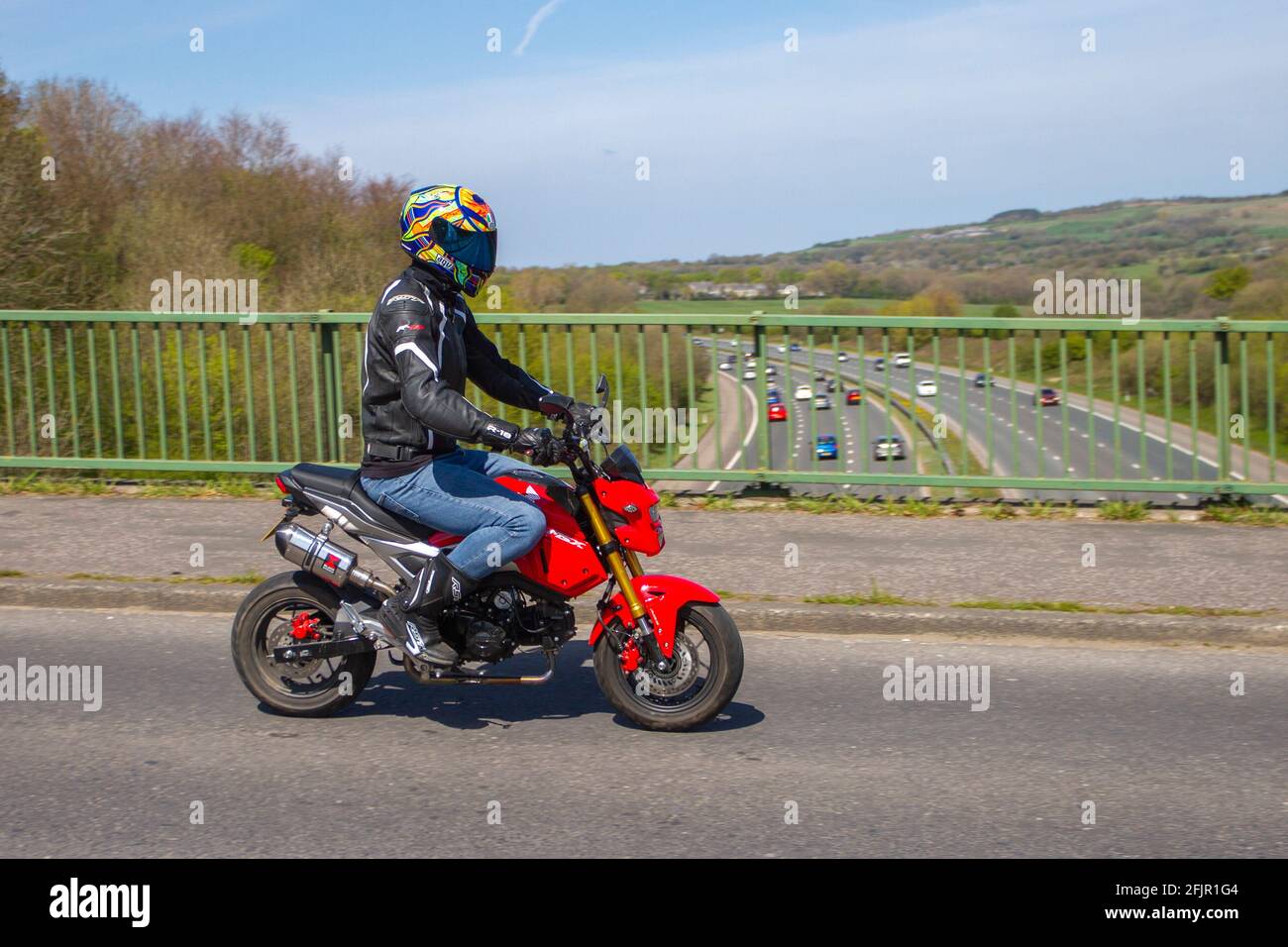 2019 Honda Msx 125 A J roadster Motorbike rider two wheeled