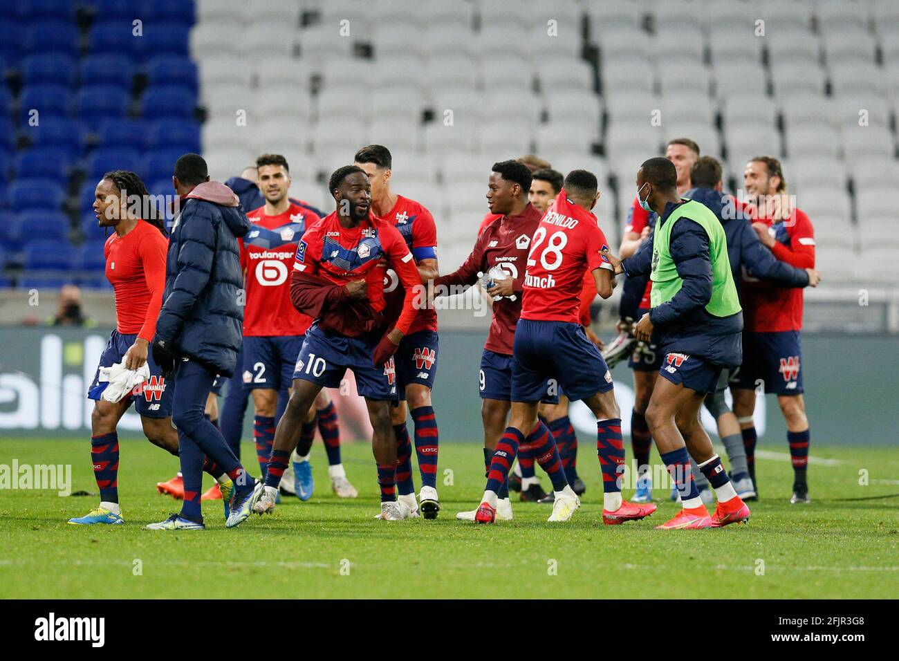 Soccer Football - Ligue 1 - Olympique Lyon vs LOSC - Groupama Stadium ...