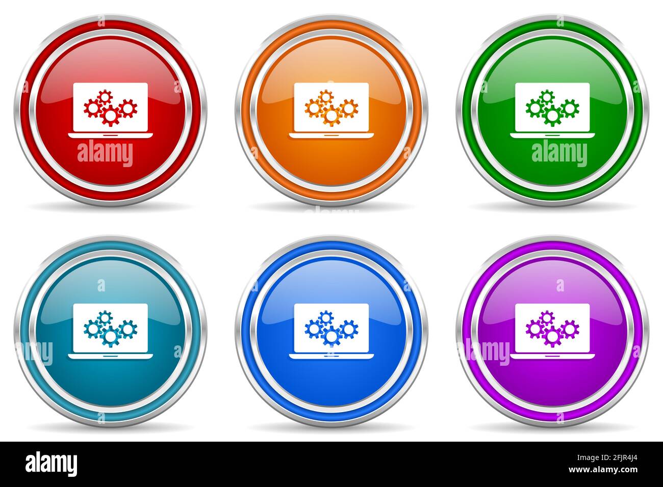 Chrome logo notebook laptop hi-res stock photography and images - Alamy