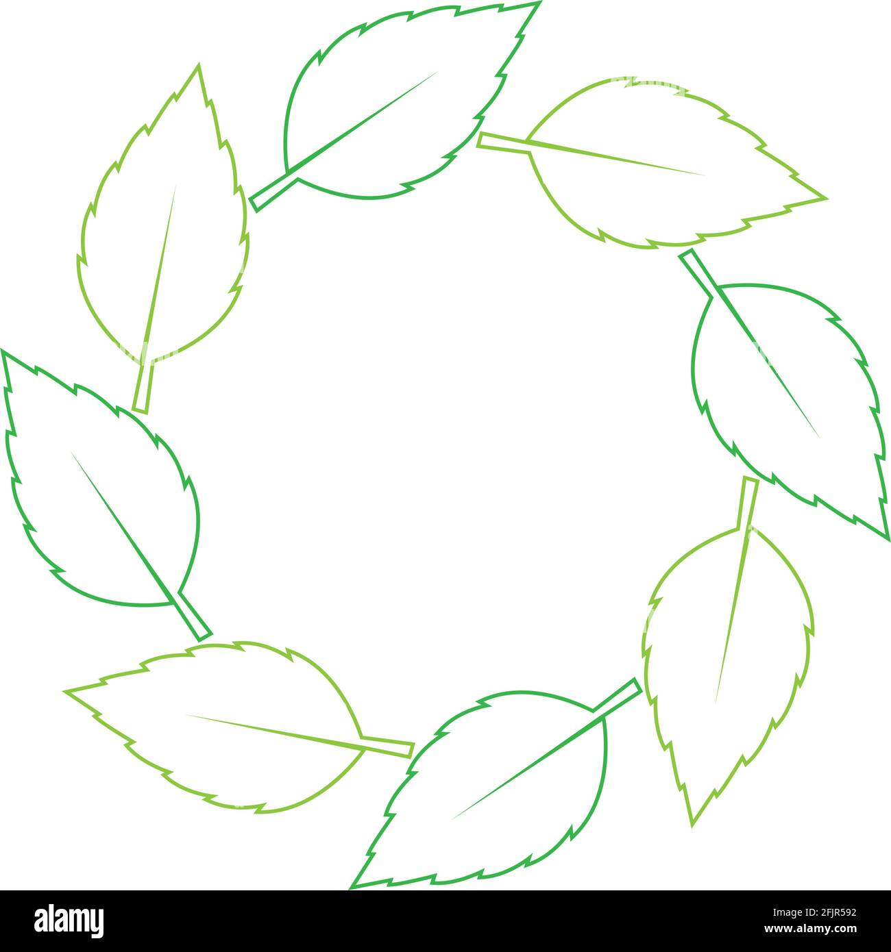 Leaf logo vector icon design template Stock Vector Image & Art - Alamy
