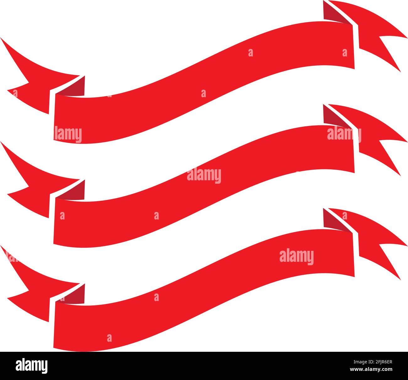 ribbon logo symbol and icon template Stock Vector Image & Art - Alamy