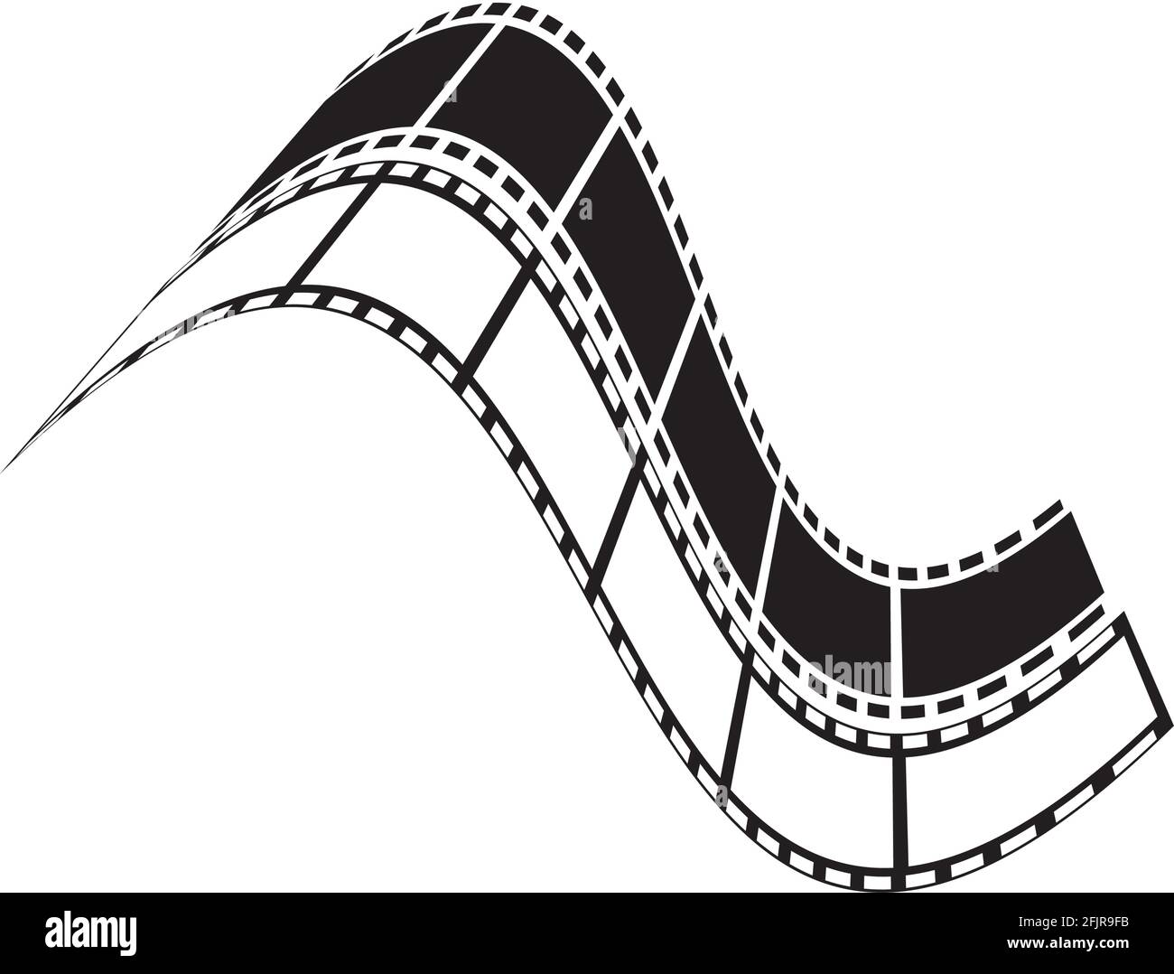 abstract film icon vector illustration design template Stock Vector ...