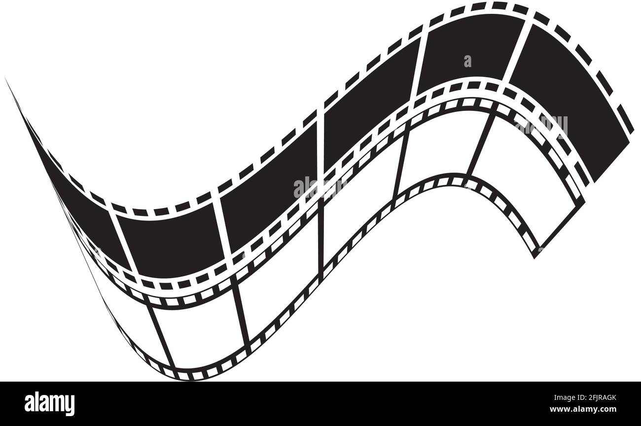 abstract film icon vector illustration design template Stock Vector ...