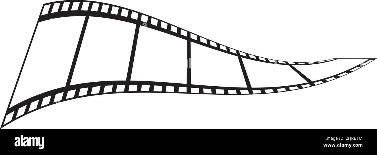abstract film icon vector illustration design template Stock Vector ...
