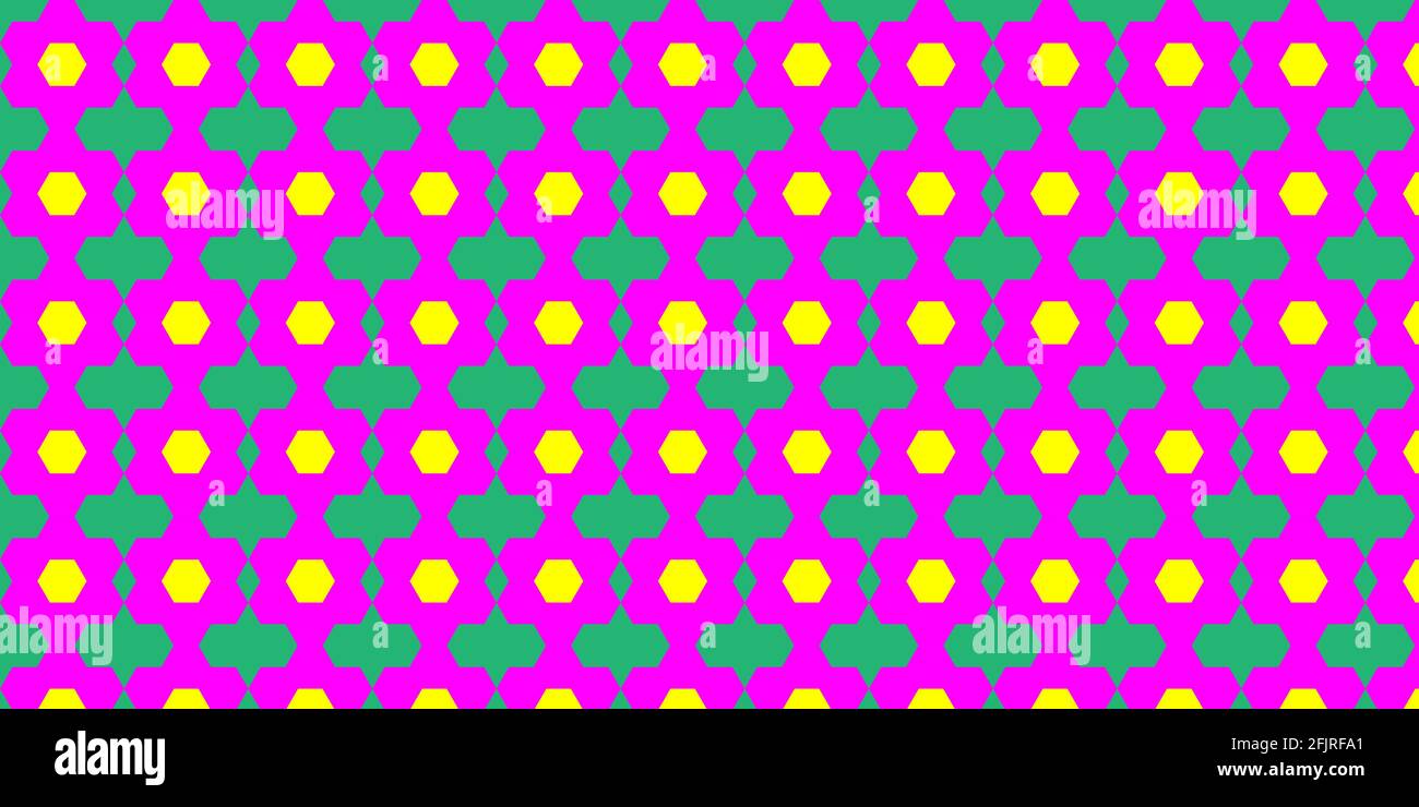 Hexagon grid background texture pattern colorful . Honeycomb vector background. Stock Vector