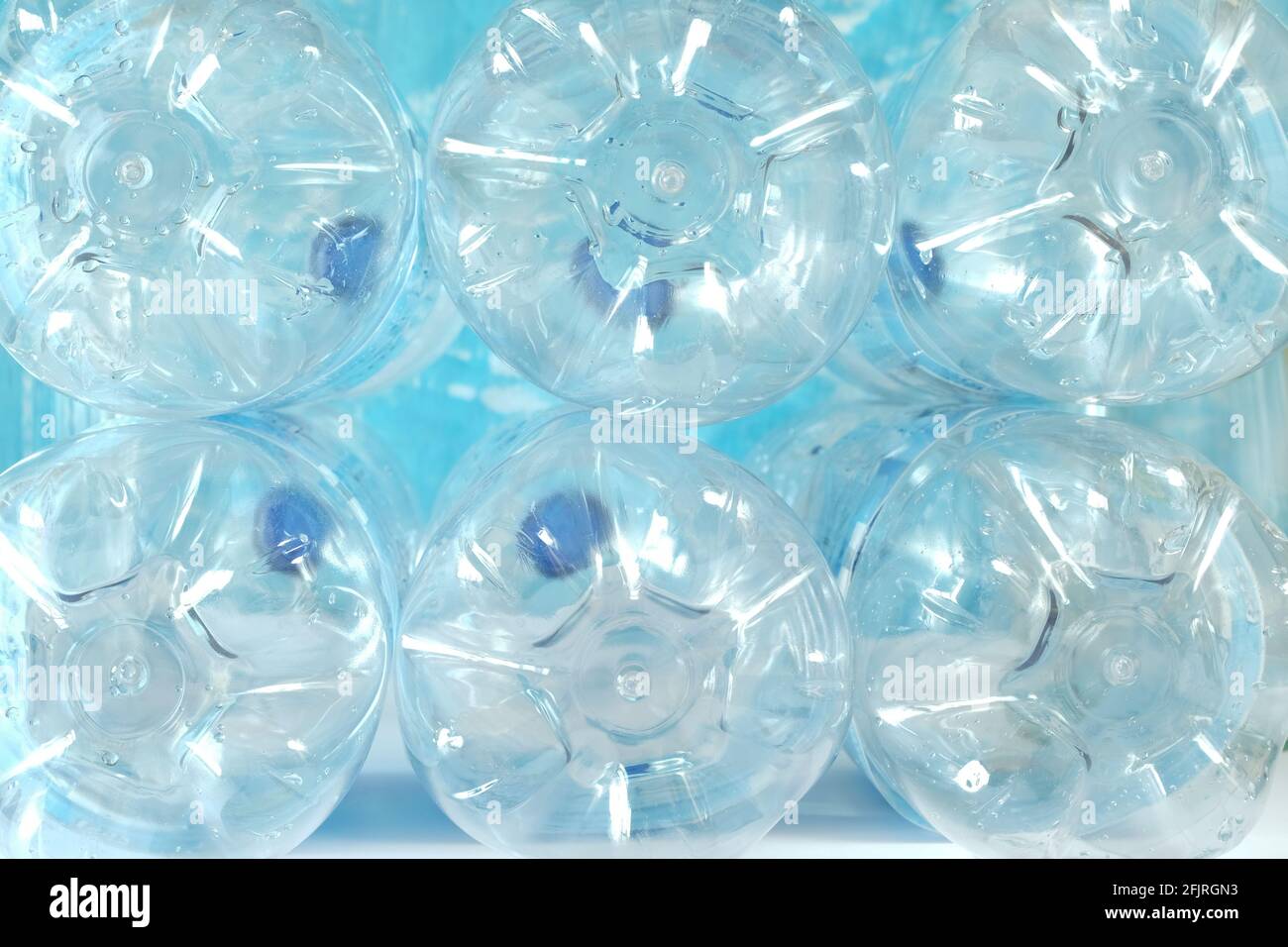 Plastic deposit bottle,recycling materials,environment protection,recyclable plastics concept Stock Photo
