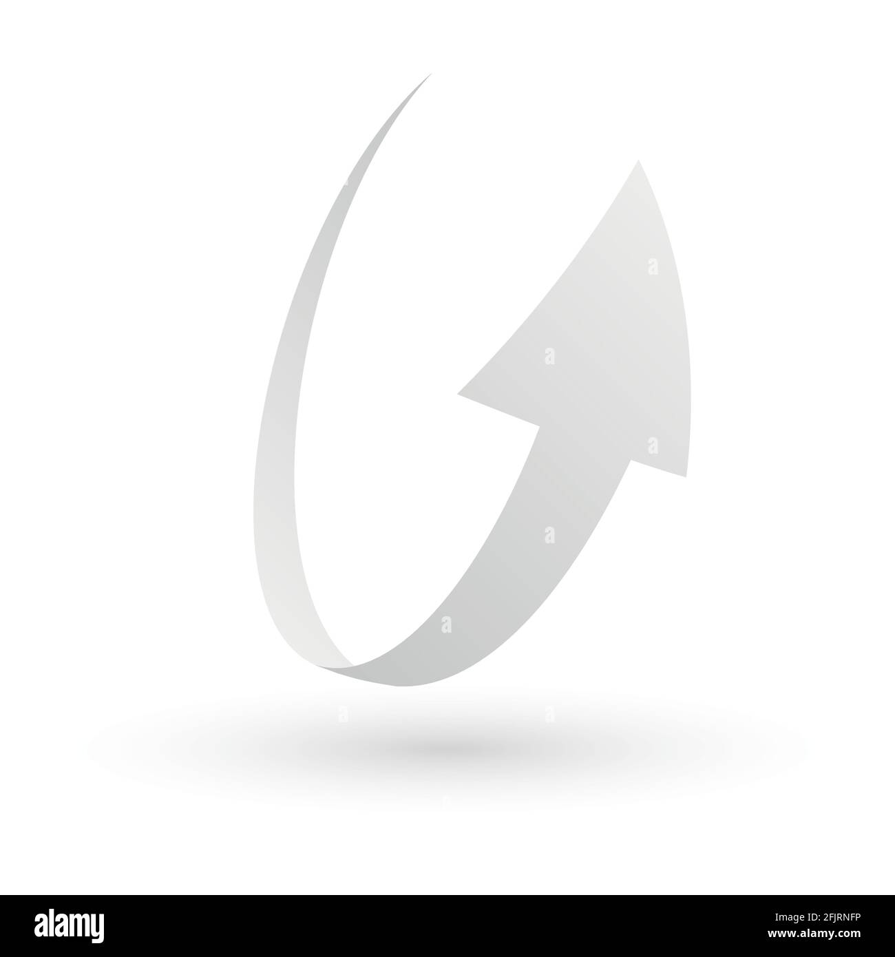 Simple loop circle arrow icon Stock Vector Image & Art - Alamy