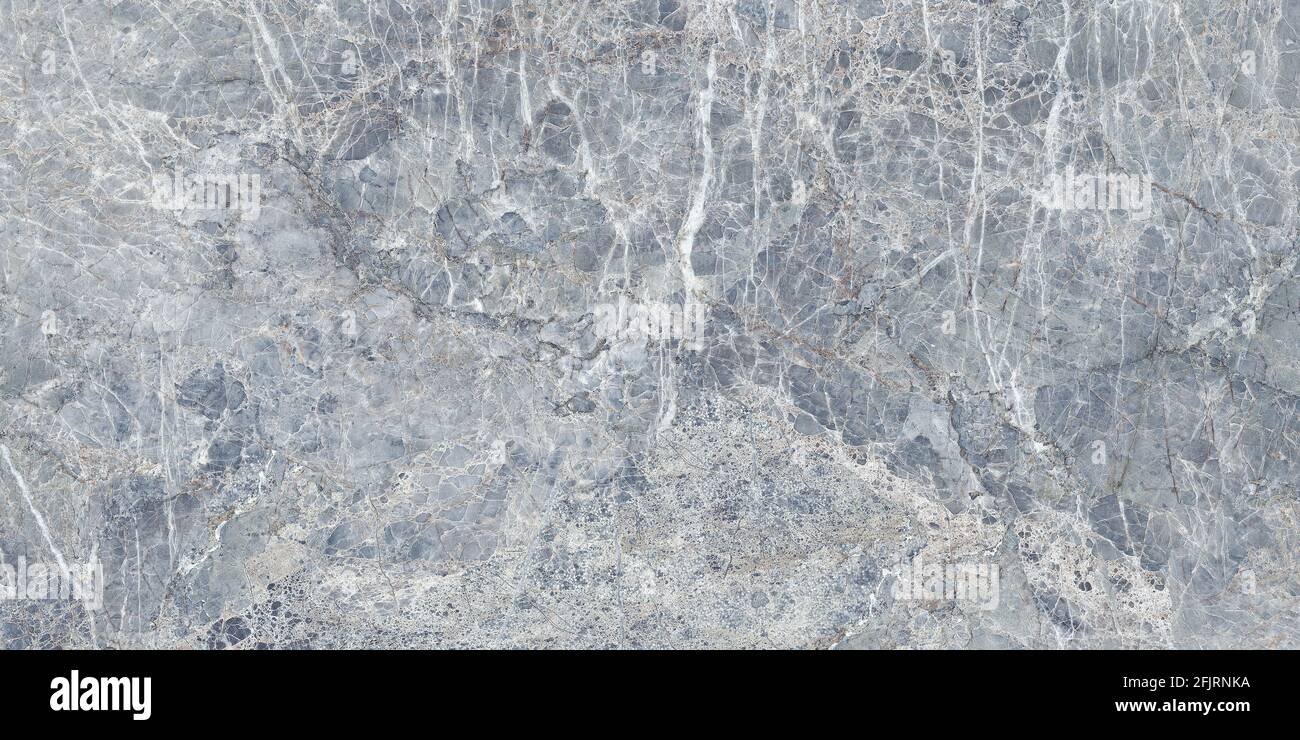 Emperador Marble in grey color with white veining patterns natural marble polished surface Stock Photo