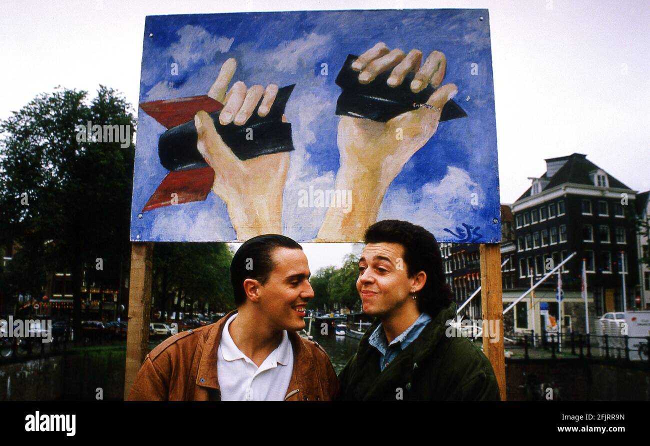 Tears for Fears Amsterdam 11/1985 Stock Photo