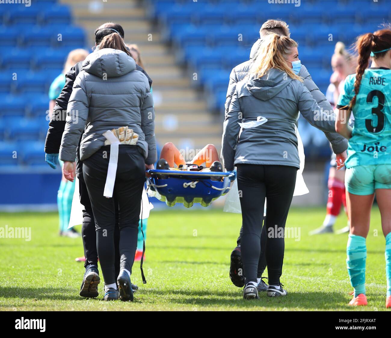Stretchered off injury hi-res stock photography and images - Alamy
