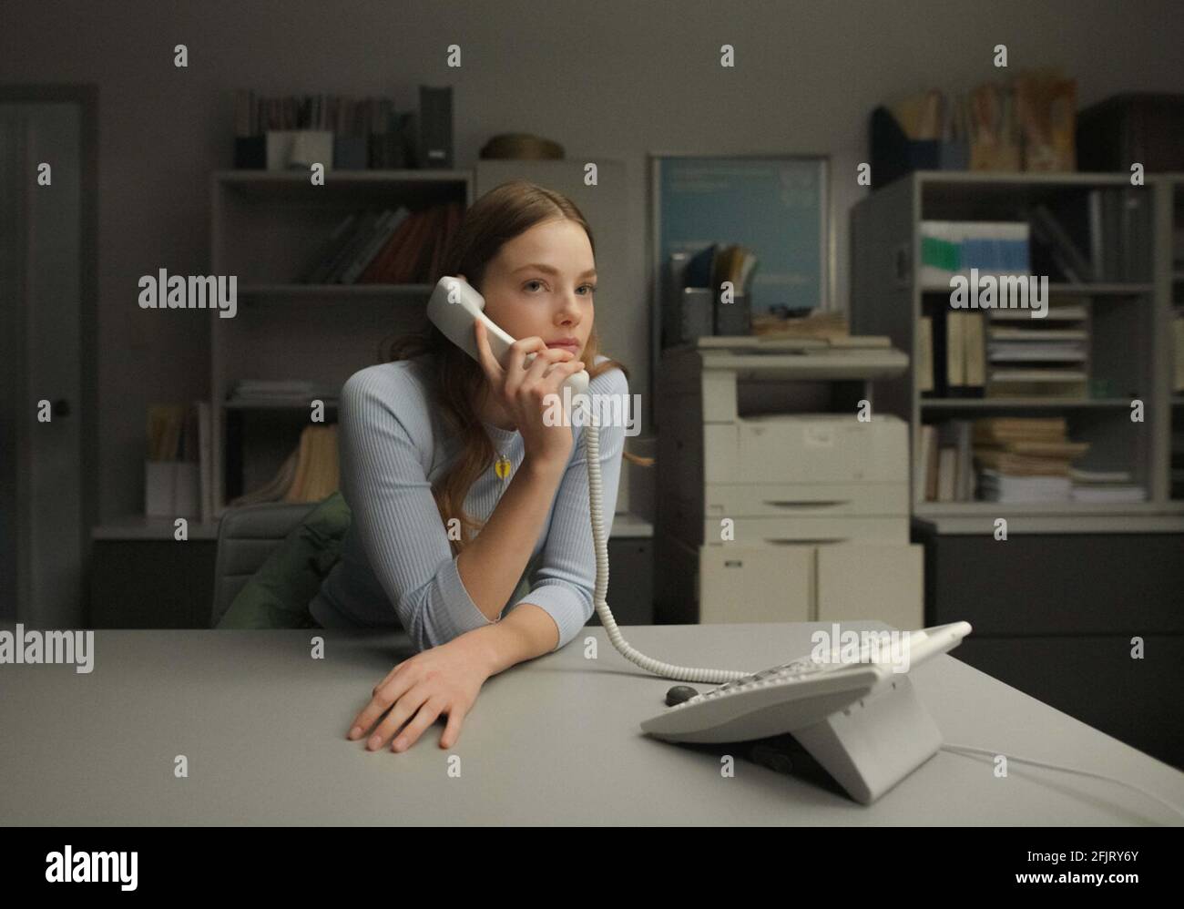 THE ASSISTANT (2019) KRISTINE FROSETH  KITTY GREEN (DIR)  BLEECKER STREET MEDIA/MOVIESTORE COLLECTION LTD Stock Photo