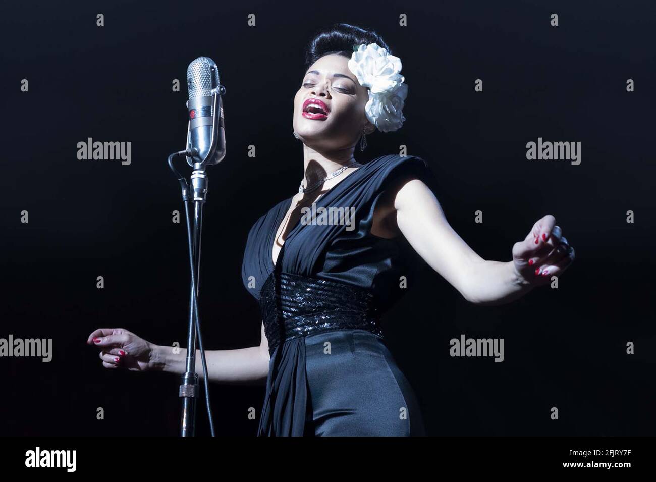 billie holiday dress andra day The United States vs Billie Holiday: Oscar Nominee Andra Day Shines In  Story Of Jazz Legend Persecuted By FBI