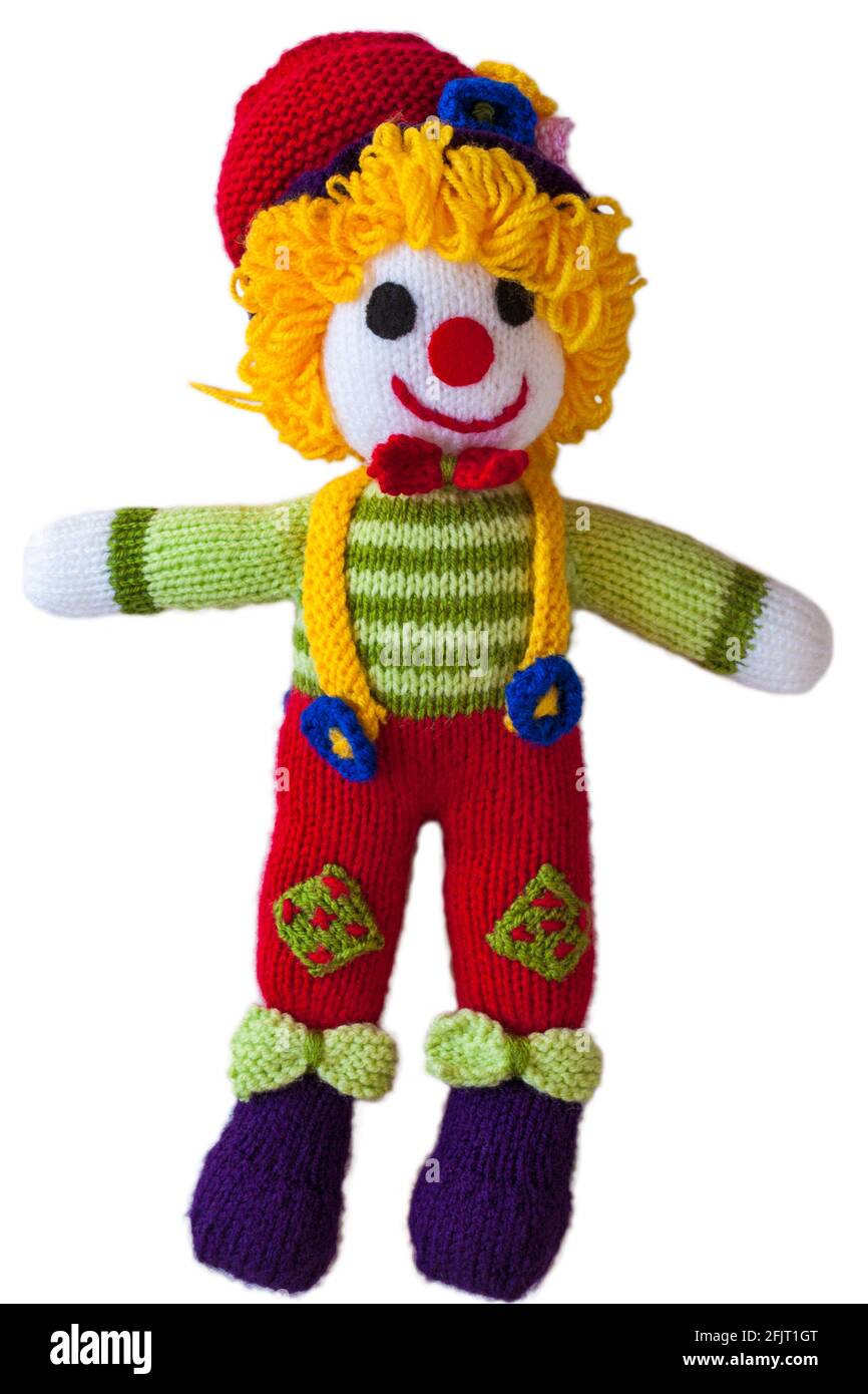 Knitted clown hi res stock photography and images Alamy