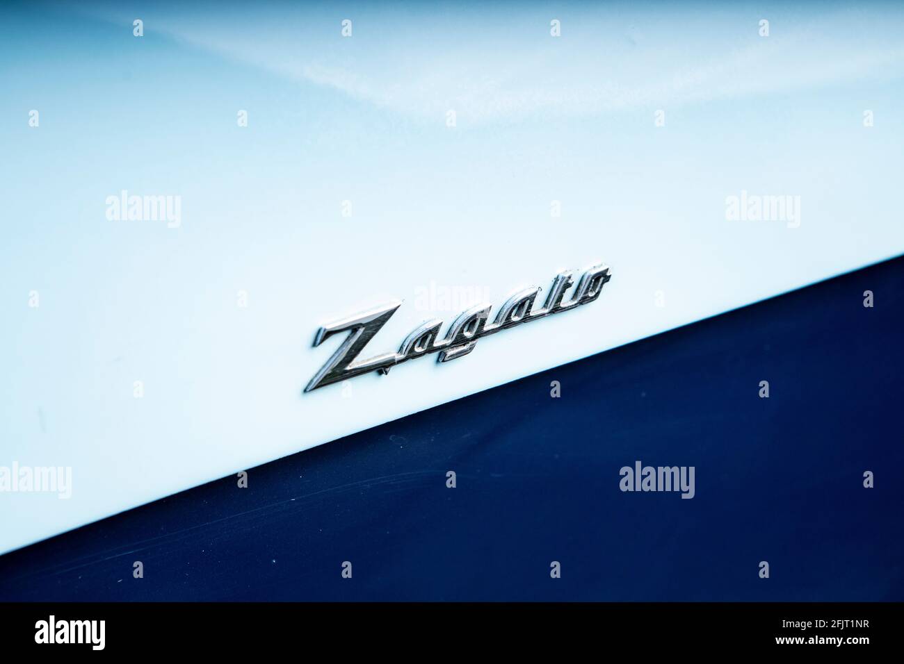 Zagato car badge hi-res stock photography and images - Alamy