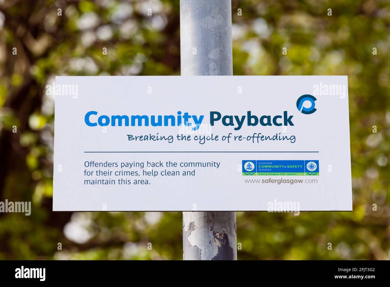 Community payback scotland hi-res stock photography and images - Alamy