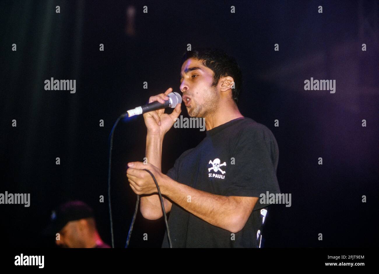 Asian Dub Foundation performing at Resolution 2000/2001, New Years Eve ...