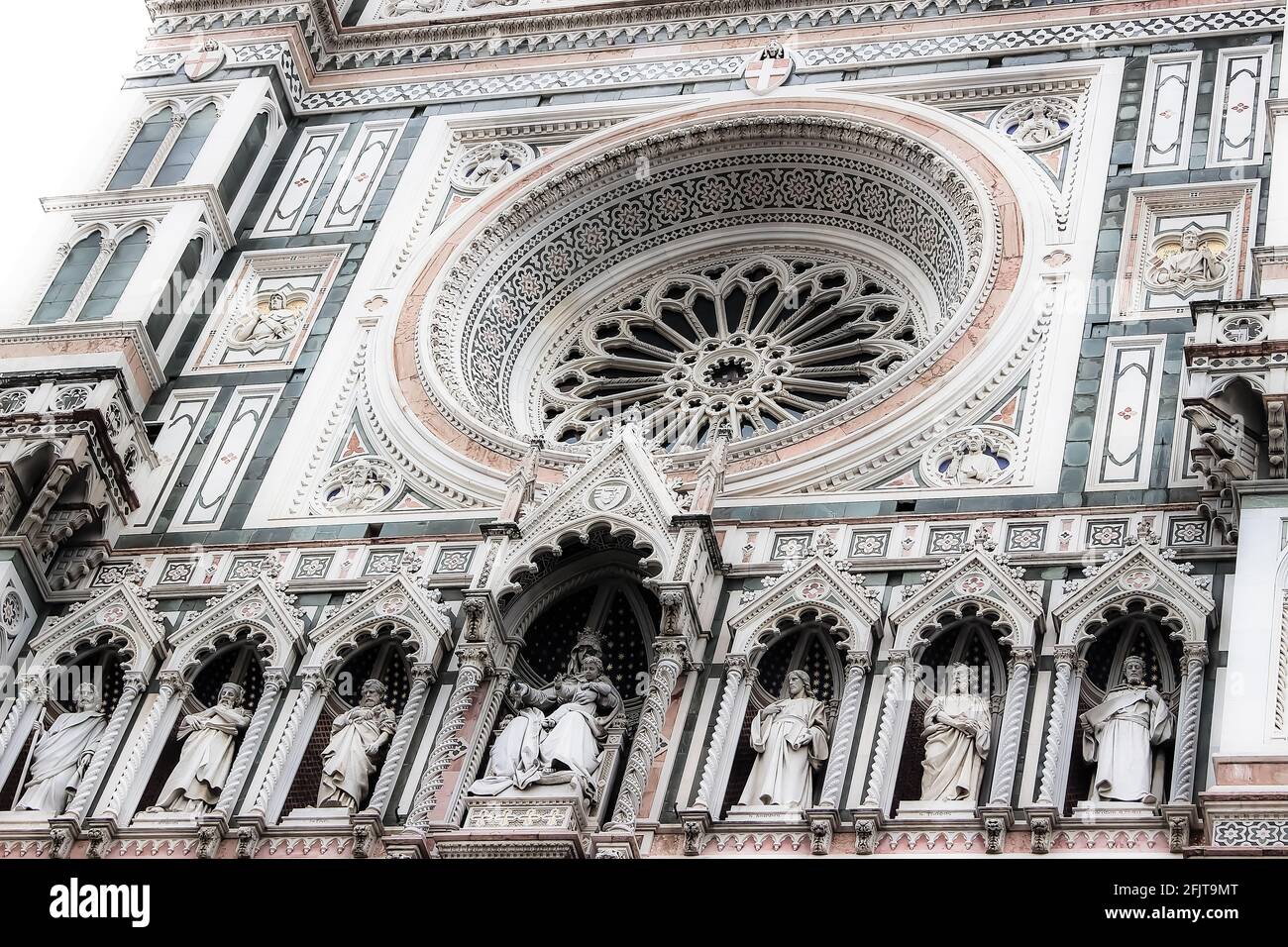 Impressive cathedral in Florence. Stock Photo