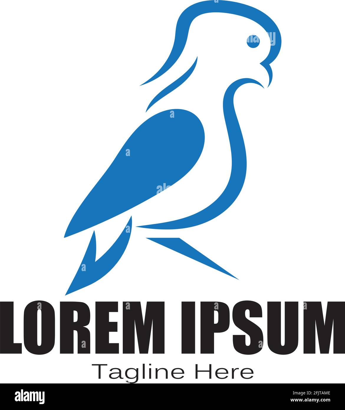 bird logo vector icon design template Stock Vector Image & Art - Alamy