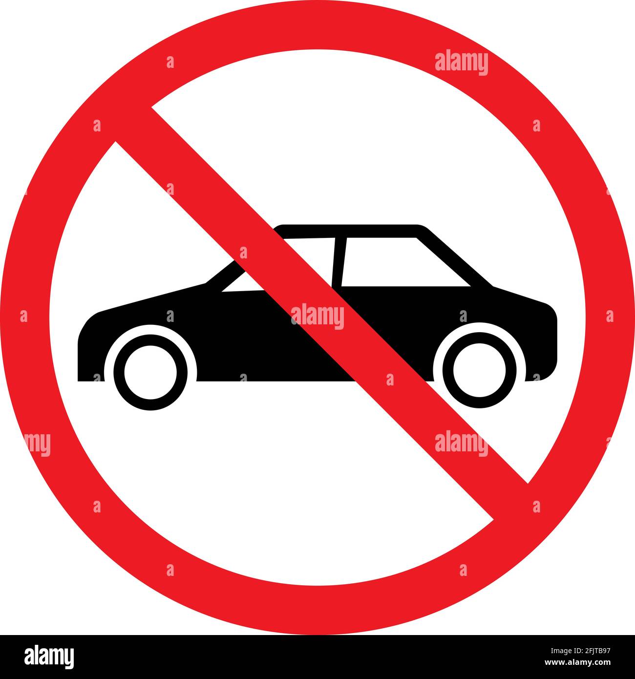 No motor cars sign. Parking not allowed. Road safety signs Stock Vector  Image & Art - Alamy