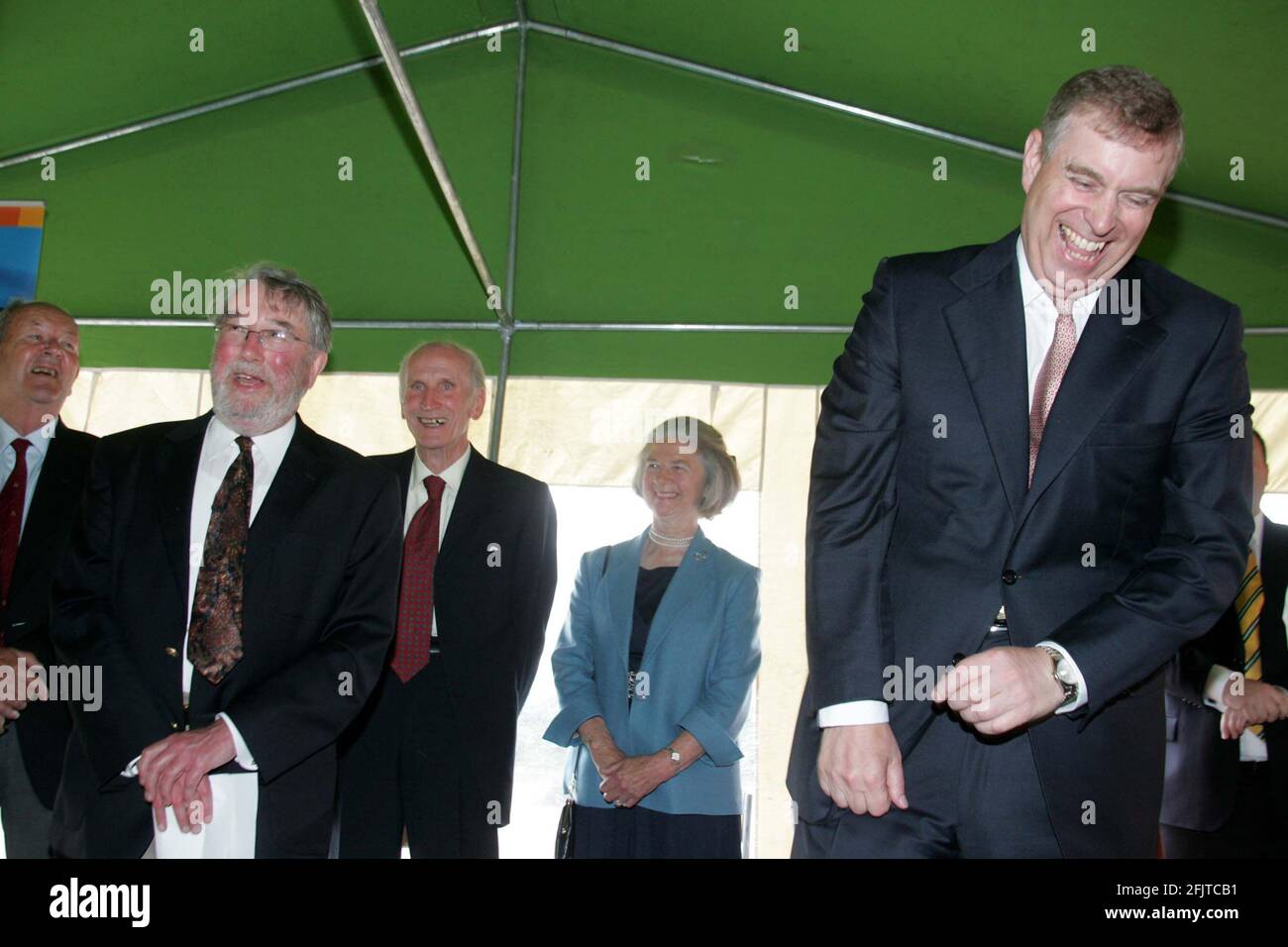 Maritime Museum, Braehead, Renfrewshire. Visit by HRH Prince Andew July