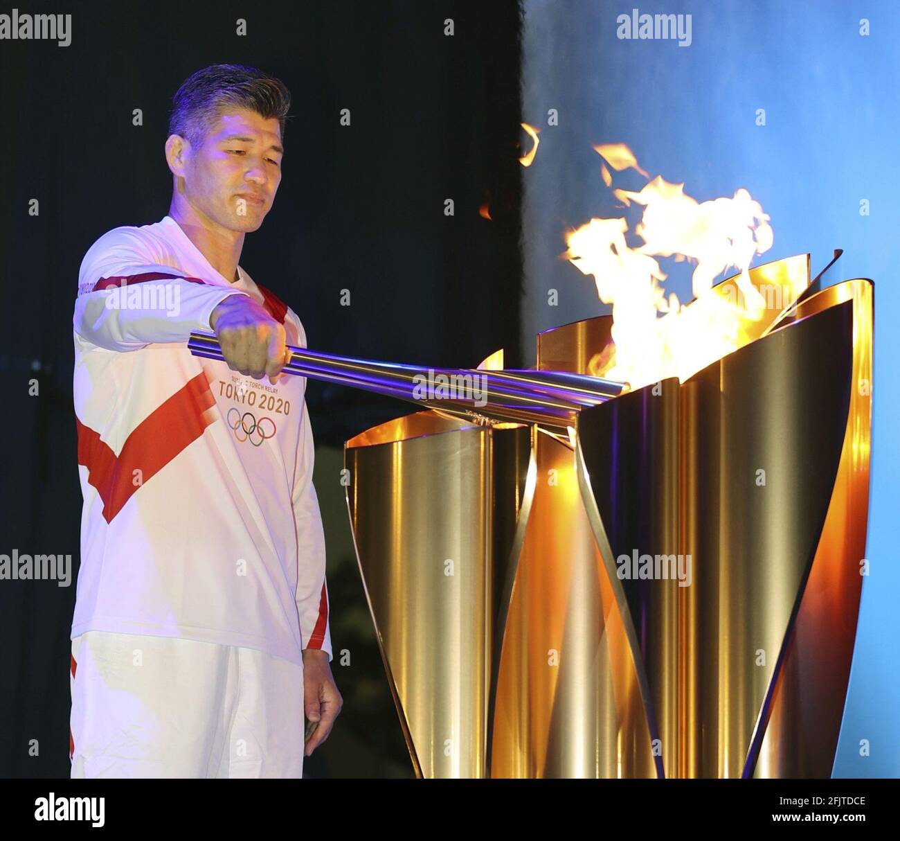 Japan Olympic men's judo team head Kosei Inoue, who won gold medal at