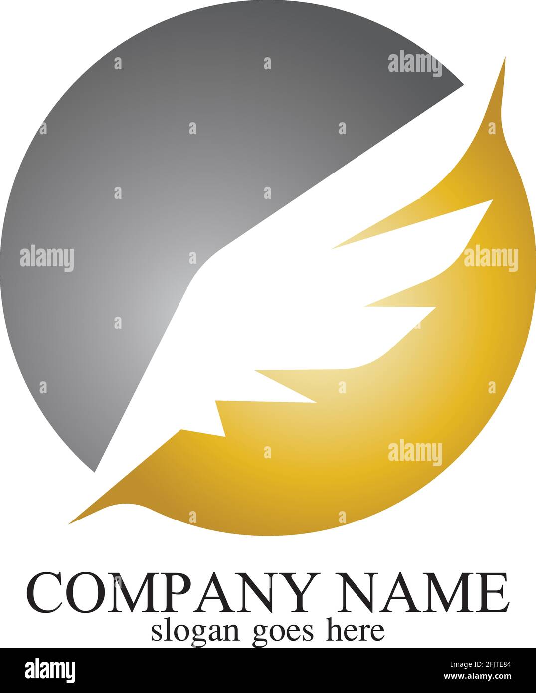 Gold logo hi-res stock photography and images - Alamy