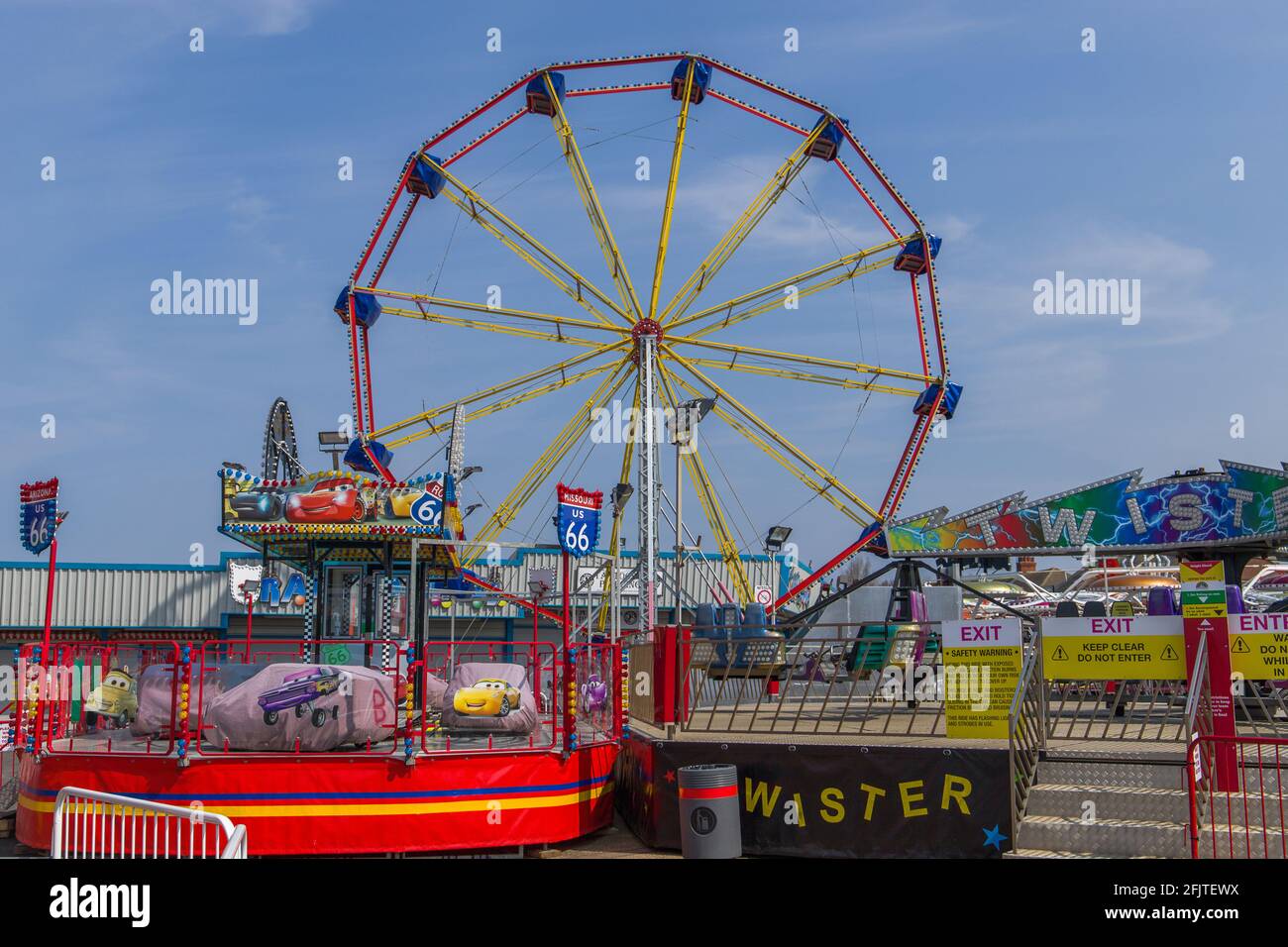 Seaside amusments hires stock photography and images Alamy