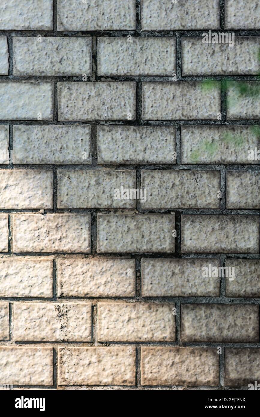 Cement block wall pattern and background Stock Photo Alamy
