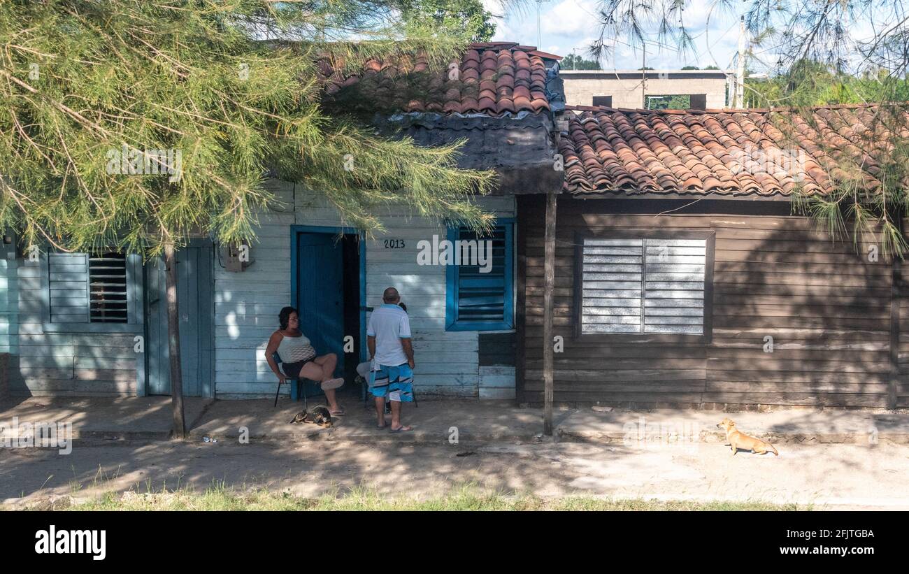 Cuban rural house, part of a series Stock Photo - Alamy