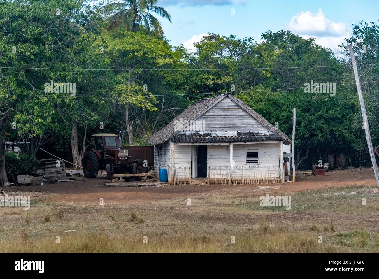 Cuban rural house, part of a series Stock Photo - Alamy