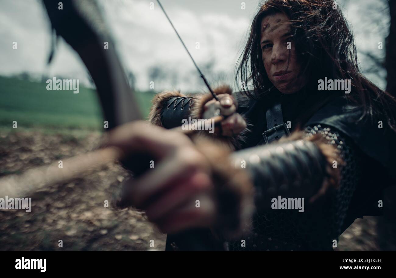 Celtic female warrior hi-res stock photography and images - Alamy