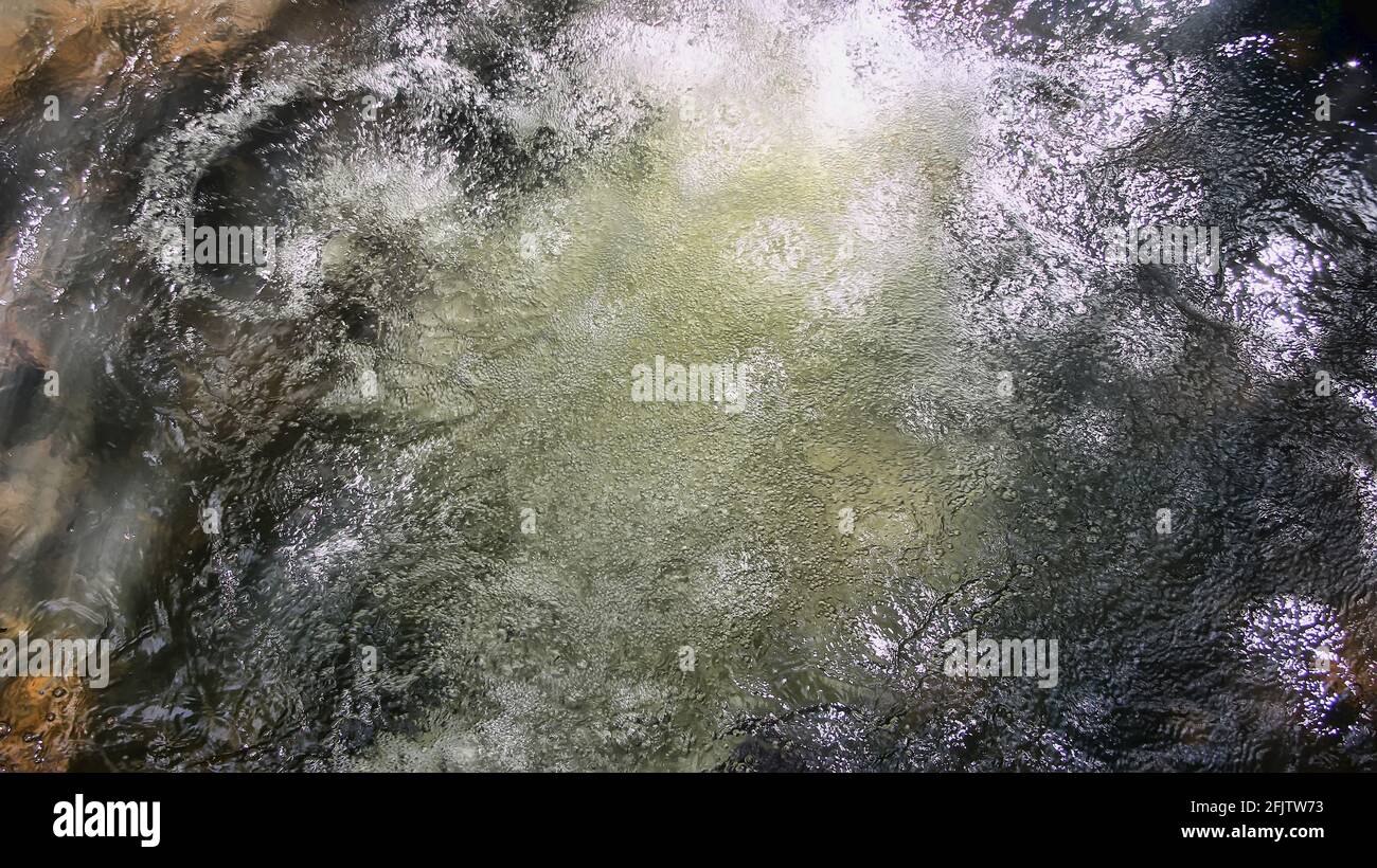 Carbonate Spring Mineral carbonate source (spring), briny water. The water is bubbling ...
