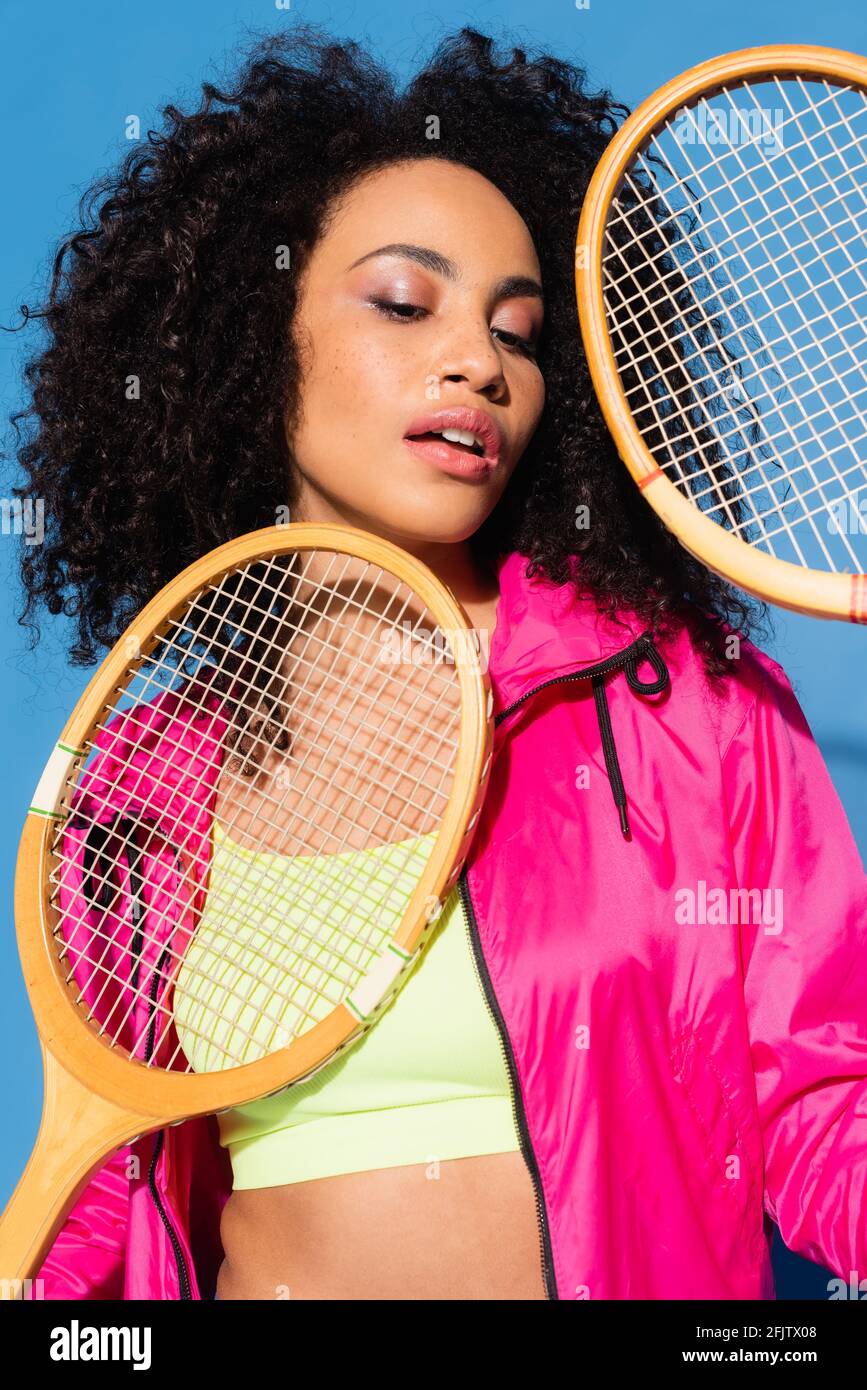 Black tennis clothes hi-res stock photography and images - Alamy