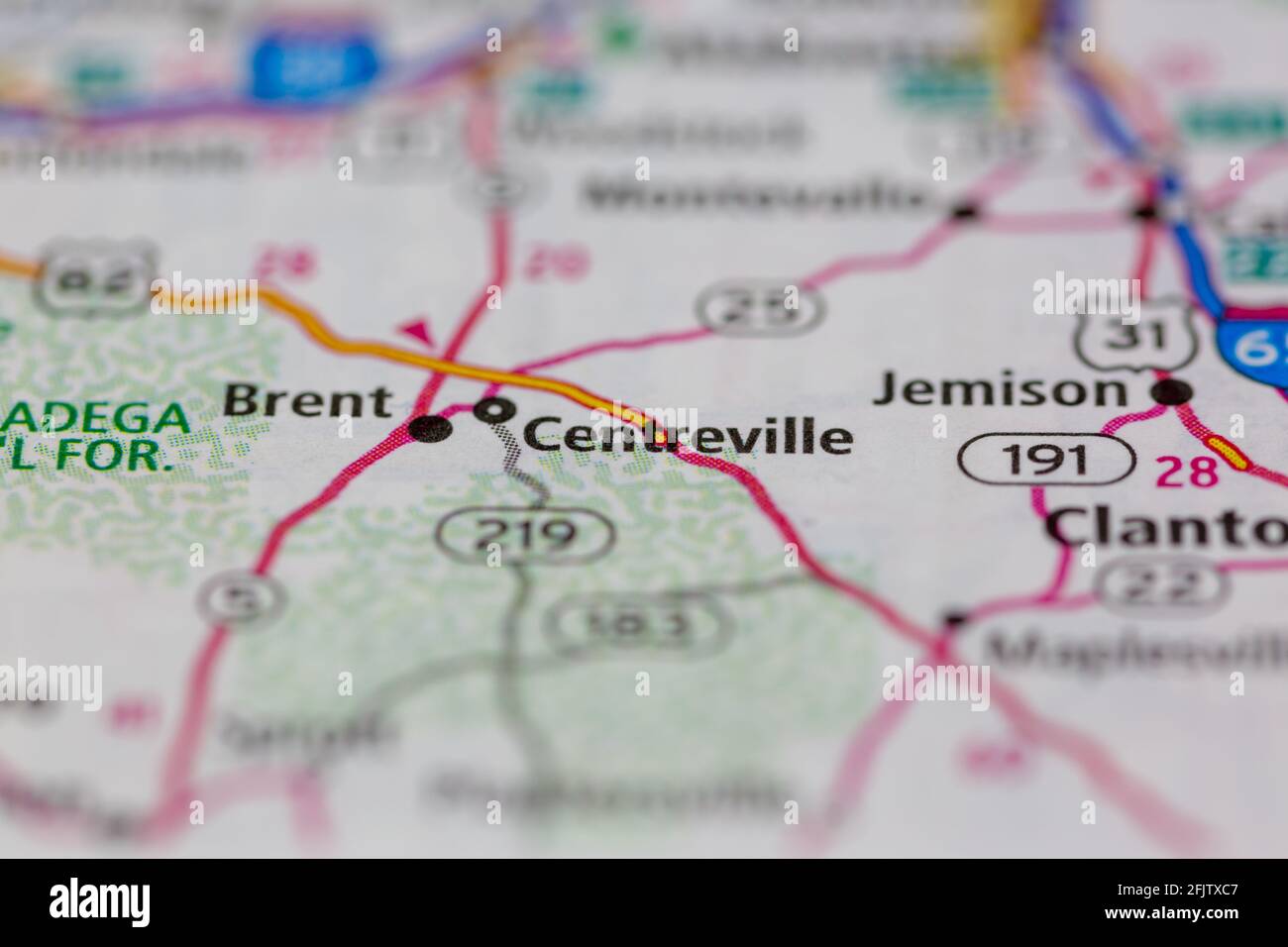 Centreville alabama map hires stock photography and images Alamy