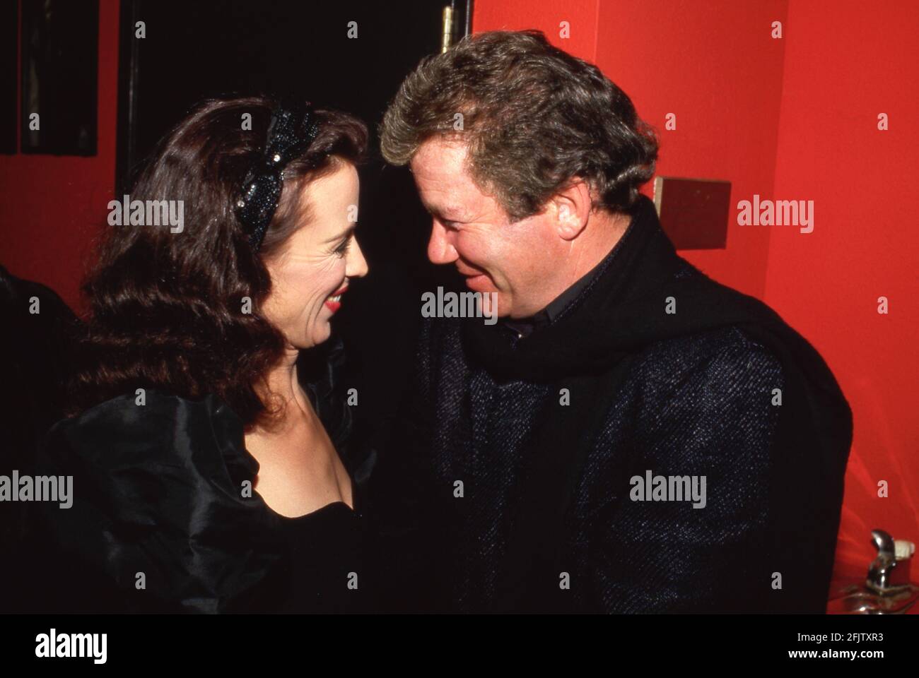 William Shatner and Marcy Shatner Circa 1980's Credit Ralph Dominguez